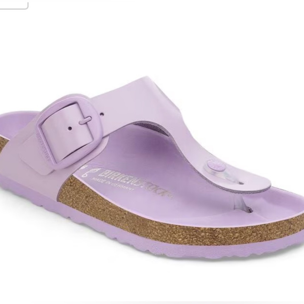 BIRKENSTOCK Gizeh Big Buckle High-Shine Crocus 39